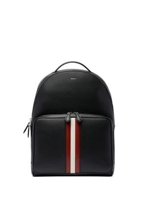 Bally Mythos stripe-detail backpack - Black