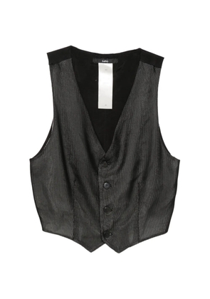 SAPIO Nº 12A waistcoat - Black