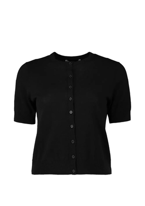 La Ligne Alex short-sleeved cardigan - Black