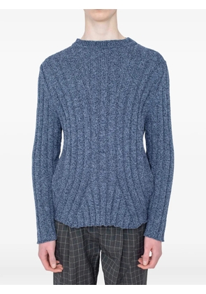 Kiko Kostadinov Kada ribbed-knit sweater - Blue