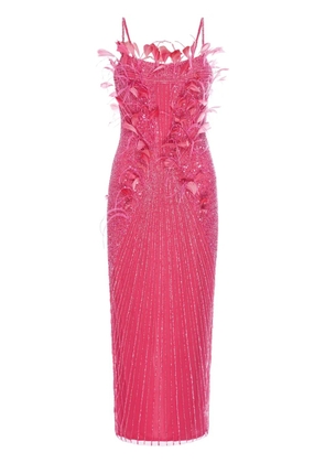Rachel Gilbert Astra midi dress - Pink