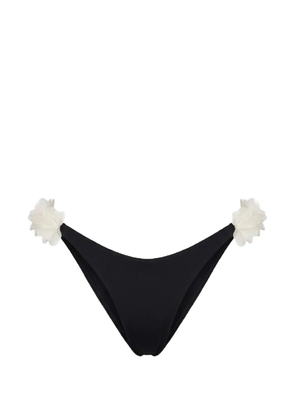 La Reveche Jamila floral bikini bottoms - Black