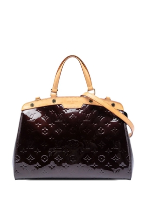 Louis Vuitton Pre-Owned 2012 Monogram Vernis Brea MM satchel - Purple