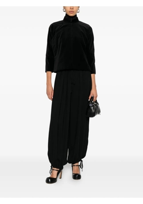 Comme Des Garçons Comme Des Garçons velvet jacket - Black