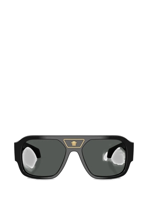 Versace Eyewear Medusa Head geometric-frame sunglasses - Black