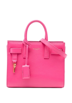 Saint Laurent Pre-Owned 2014 Nano Leather Sac De Jour satchel - Pink