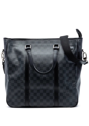 Louis Vuitton Pre-Owned 2012 Damier Graphite Tadao satchel - Black
