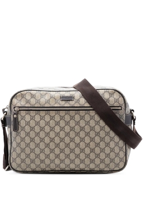 Gucci Pre-Owned 2016-2025 GG Supreme crossbody bag - Neutrals