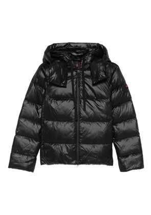 Peuterey hooded quilted jacket - Black