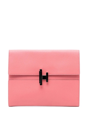 Hermès Pre-Owned 2018 Chevre Mysore Cinhetic clutch bag - Pink