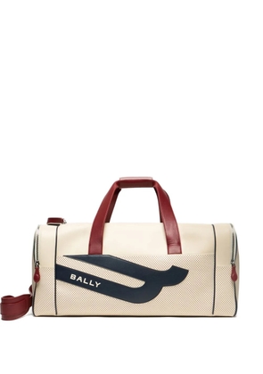 Bally Tennis Collection leather duffle bag - Neutrals