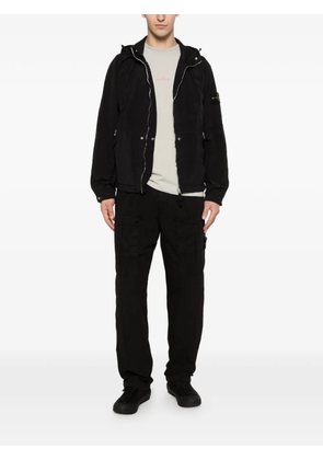 Stone Island Compass-patch cargo pants - Black