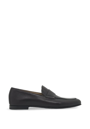 Barrett strap panelled loafers - Black