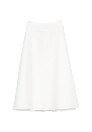 David Koma A-line midi skirt - White