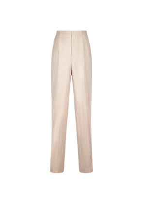 Tagliatore pressed-crease trousers - Neutrals