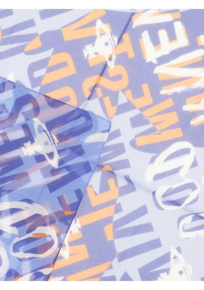 Vivienne Westwood Logomania Orb handkerchief - Blue