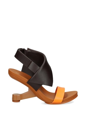 United Nude Eamz Polo touch-strap sculptural sandals - Brown