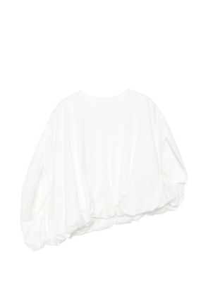 JNBY puffball-hem top - White