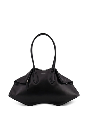 Alexander McQueen Manta studded leather shoulder bag - Black