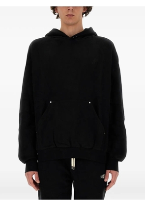 MOUTY Texas logo-embroidered hoodie - Black