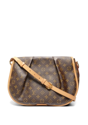 Louis Vuitton Pre-Owned 2011 Monogram Menilmontant MM shoulder bag - Brown