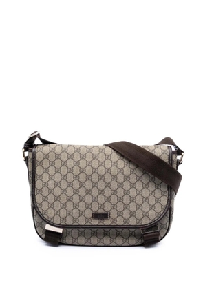 Gucci Pre-Owned 2016-2025 GG Supreme crossbody bag - Neutrals