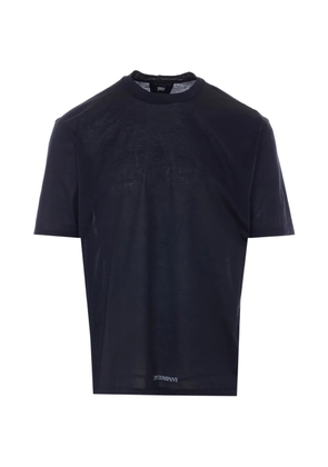 C.P. Company logo-print jersey T-shirt - Black
