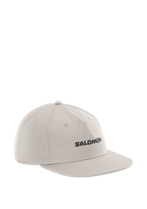 Salomon logo-embroidered baseball cap - Grey