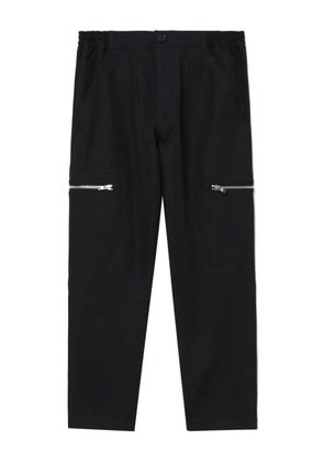 Comme des Garçons Homme Deux zip-pocket trousers - Blue