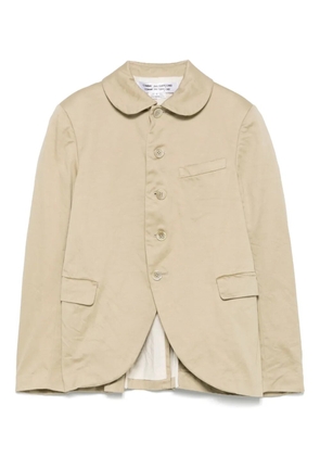 Comme Des Garçons Comme Des Garçons cotton blazer - Neutrals