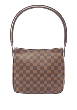 Louis Vuitton Pre-Owned 2005 DAmier Ebene Looping MM shoulder bag - Brown