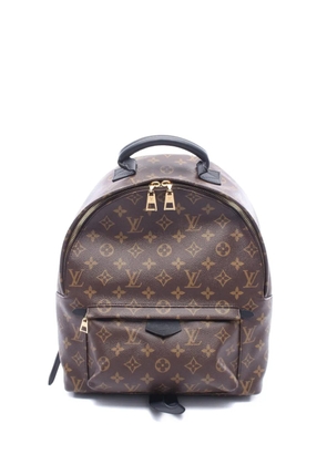 Louis Vuitton Pre-Owned 2018 Monogram Palm Springs MM backpack - Brown