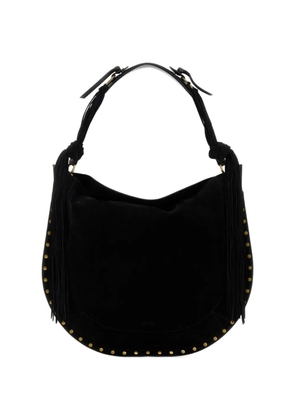 ISABEL MARANT Oskan stud-embellished shoulder bag - Black