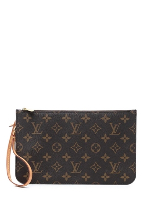 Louis Vuitton Pre-Owned 2018 Monogram Neverfull MM pouch - Brown