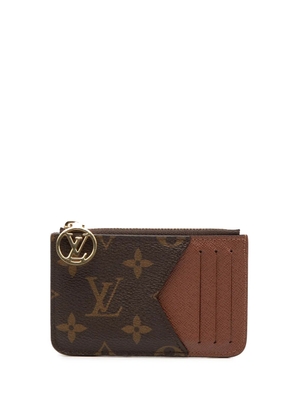 Louis Vuitton Pre-Owned 2021-2026 Monogram Romy card holder - Brown