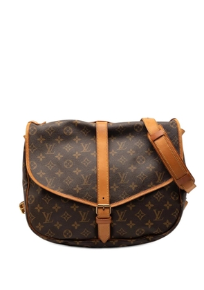 Louis Vuitton Pre-Owned 1997 Monogram Saumur 35 crossbody bag - Brown