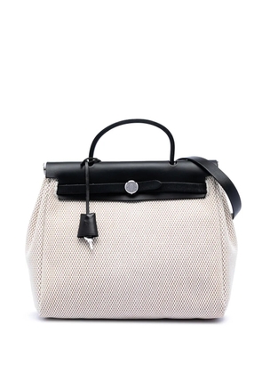 Hermès Pre-Owned 2003 Toile Criss Herbag 31 satchel - Black