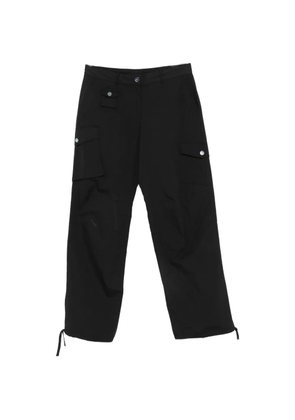 GANNI drawstring cargo pants - Black