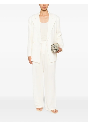 Eleh double-breasted blazer - Neutrals