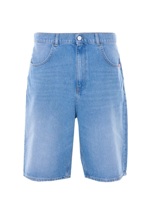 AMISH Tommy belt-loop shorts - Blue