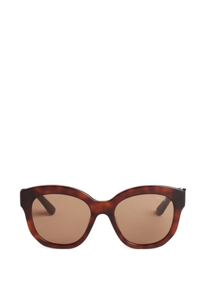 PUCCI oversized sunglasses - Brown