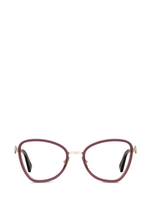 Moschino Eyewear full-rim cat-eye glasses - Red