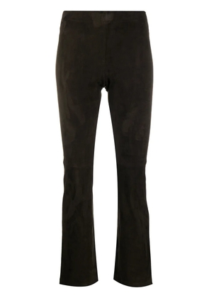 Stouls low-waist skinny trousers - Brown