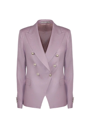 Tagliatore Alicya double-breasted blazer - Purple