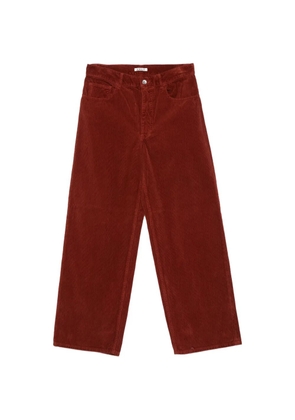 Auralee corduroy trousers - Brown
