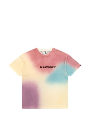 AAPE BY *A BATHING APE® tie-dye T-shirt - Pink