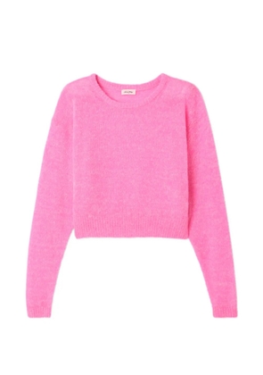 American Vintage Nuggy mélange sweater - Pink