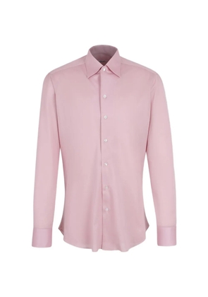 Fray long-sleeved shirt - Pink