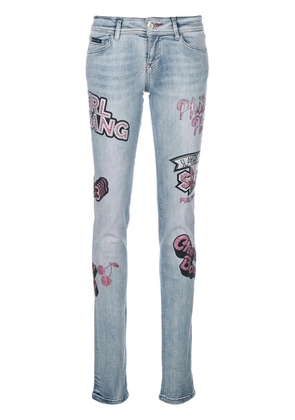 Philipp Plein Chicago Gang jeans - Blue
