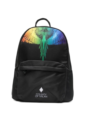 COUNTY OF MILAN logo-print backpack - Black